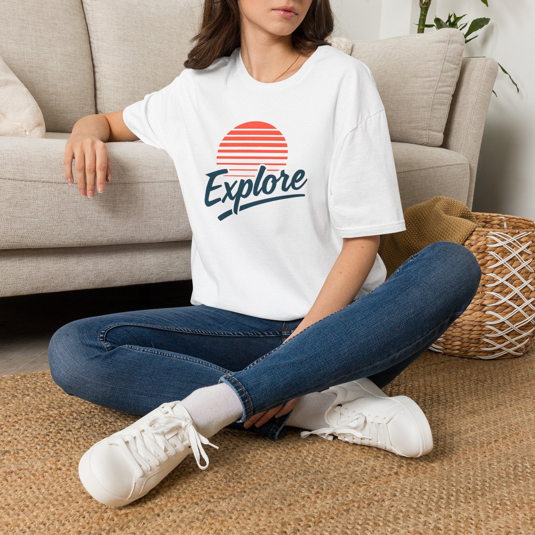 Explore Sunset Logo T-Shirt