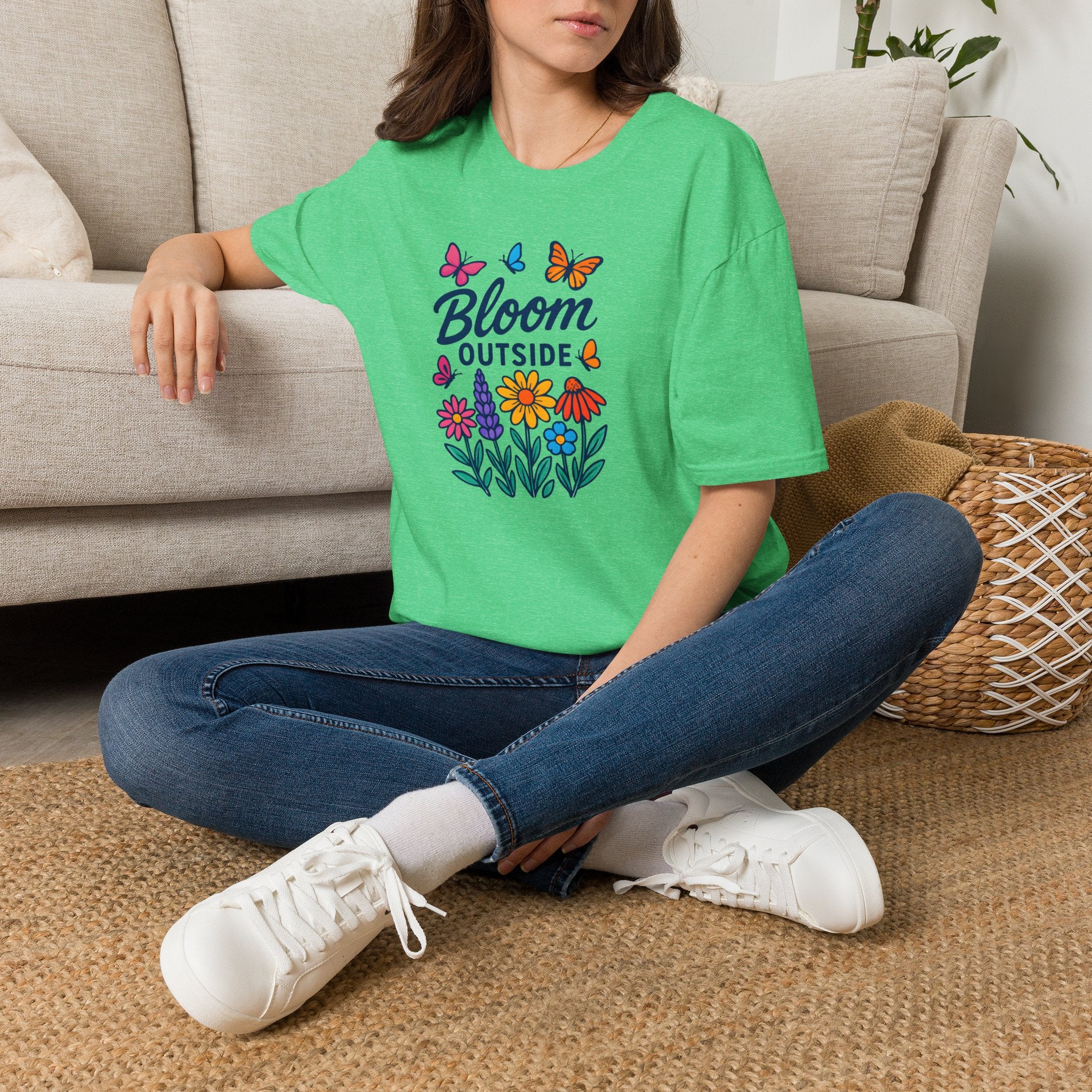 Bloom Outside Flowers T-Shirt