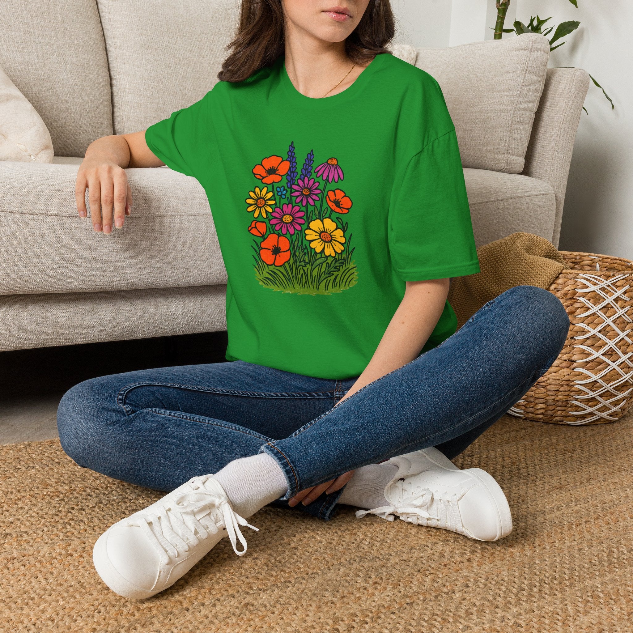 Colorful Flower Bouquet T-Shirt