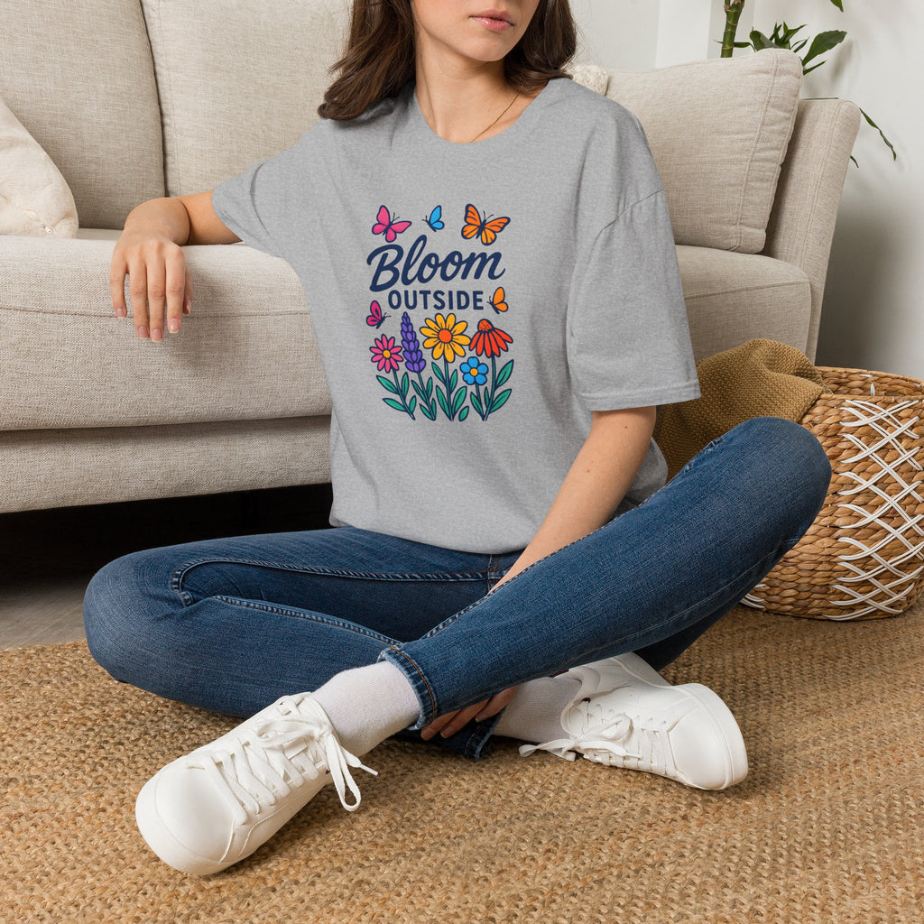 Bloom Outside Flowers T-Shirt