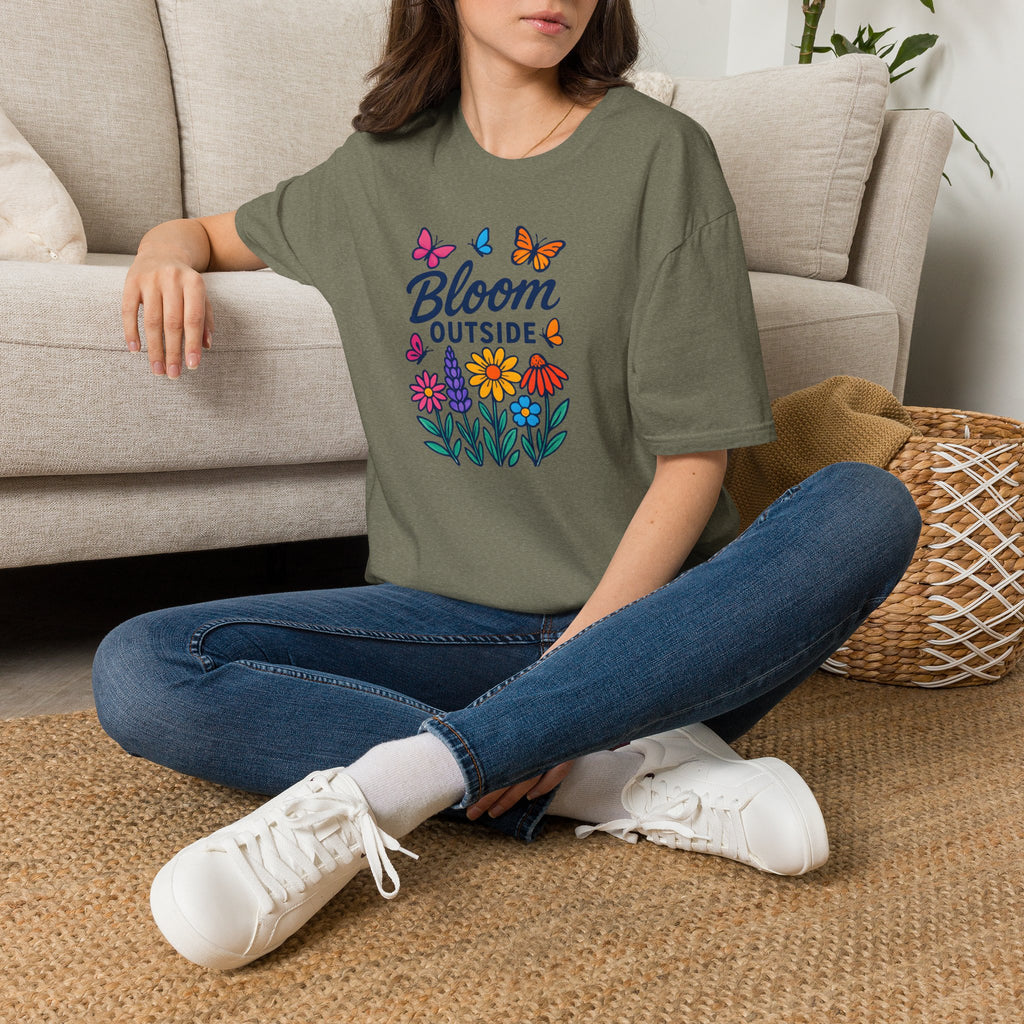 Bloom Outside Flowers T-Shirt