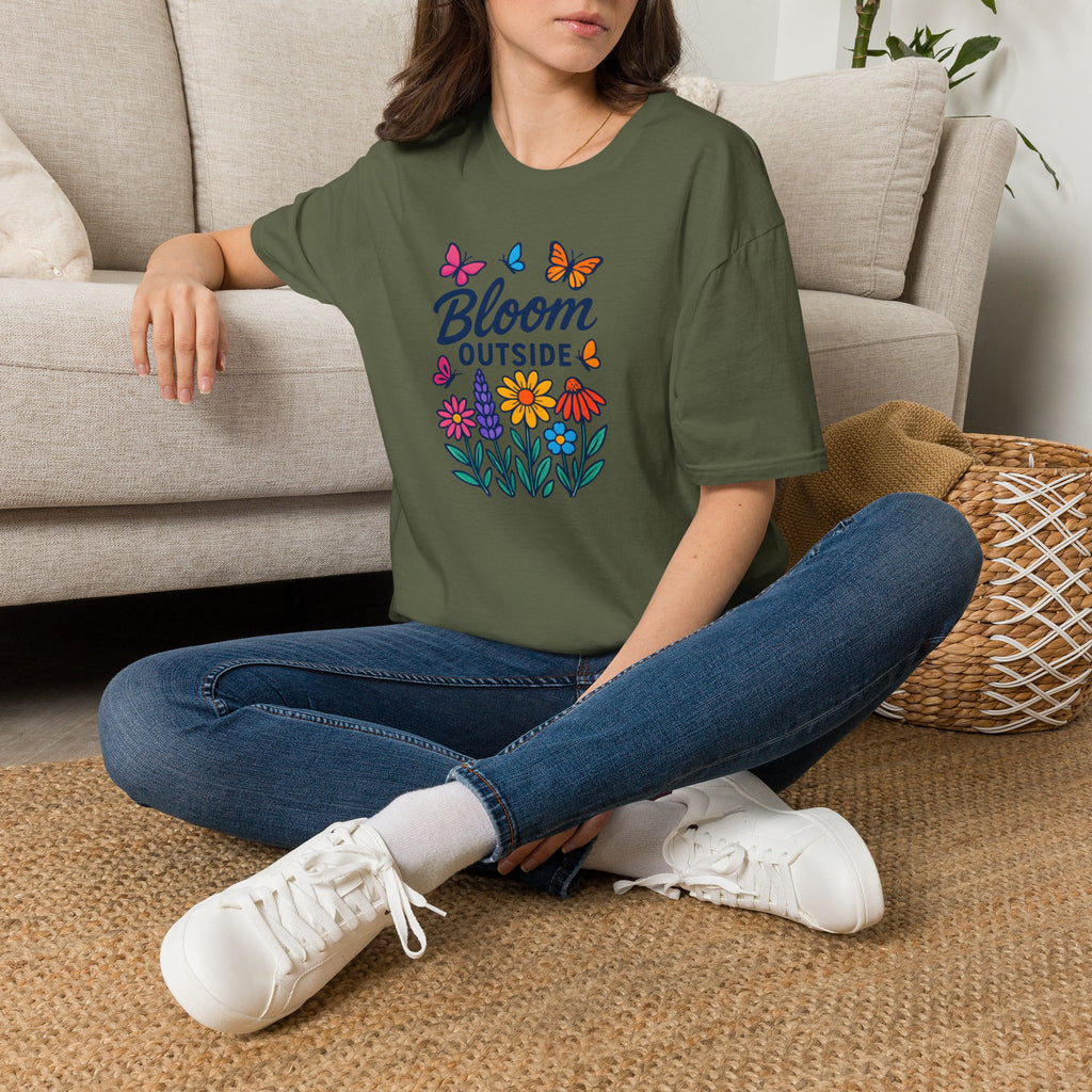 Bloom Outside Flowers T-Shirt